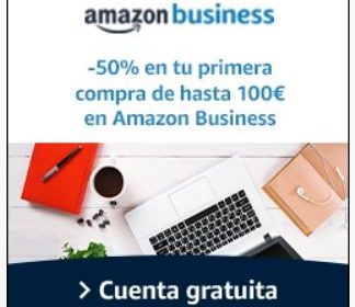 amazon business descuento 50%